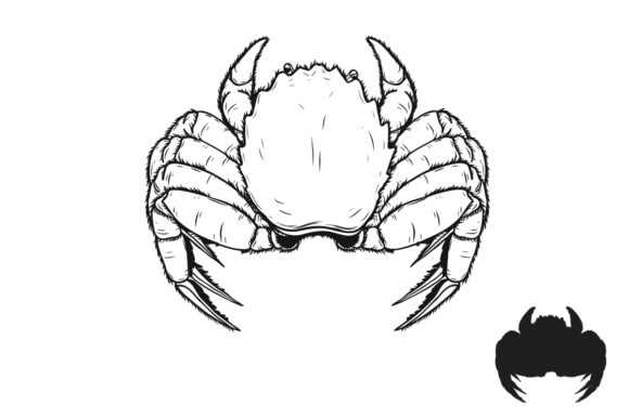 Crab Sublimation Graphics: A Freebie Asset for Local Business Branding