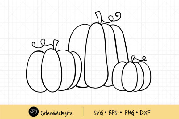Draw Doodle Pumpkin: A Versatile Graphic Design Asset for Content Creators