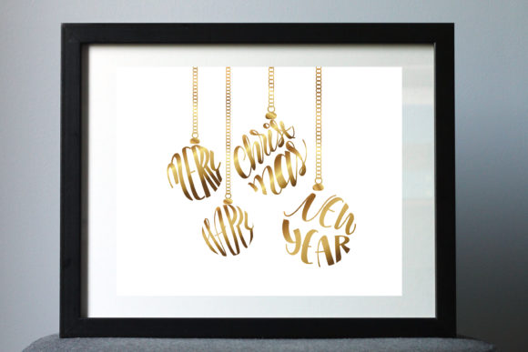 Golden Merry Christmas Lettering Review for Embroidery Projects