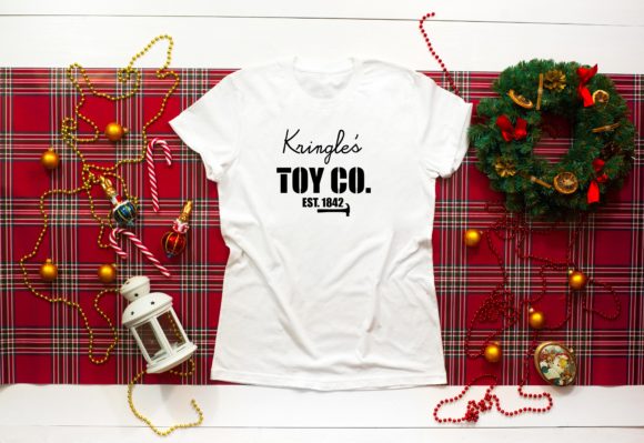 Kringles Toy Company: A Versatile Graphic for Crafts and Creations