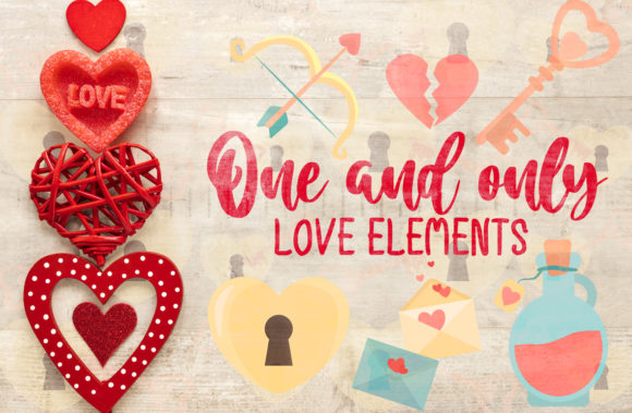 One and Only, Love Elements: Graphics for Crafts & Content