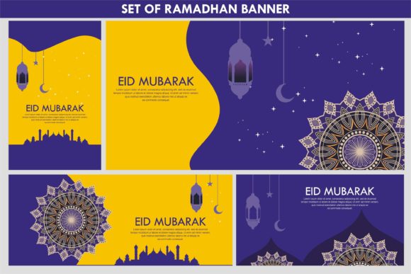Ramadhan Background Template: A Versatile Graphic Design Asset for Seasonal Campaigns