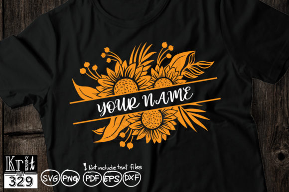 Sunflower Monogram Graphics for Crafts: A Designer’s Perspective