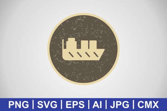 Vector Ship Icon: A Versatile Graphic Design Asset for Content Creators